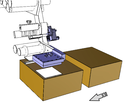 Air-blow system with or without piston