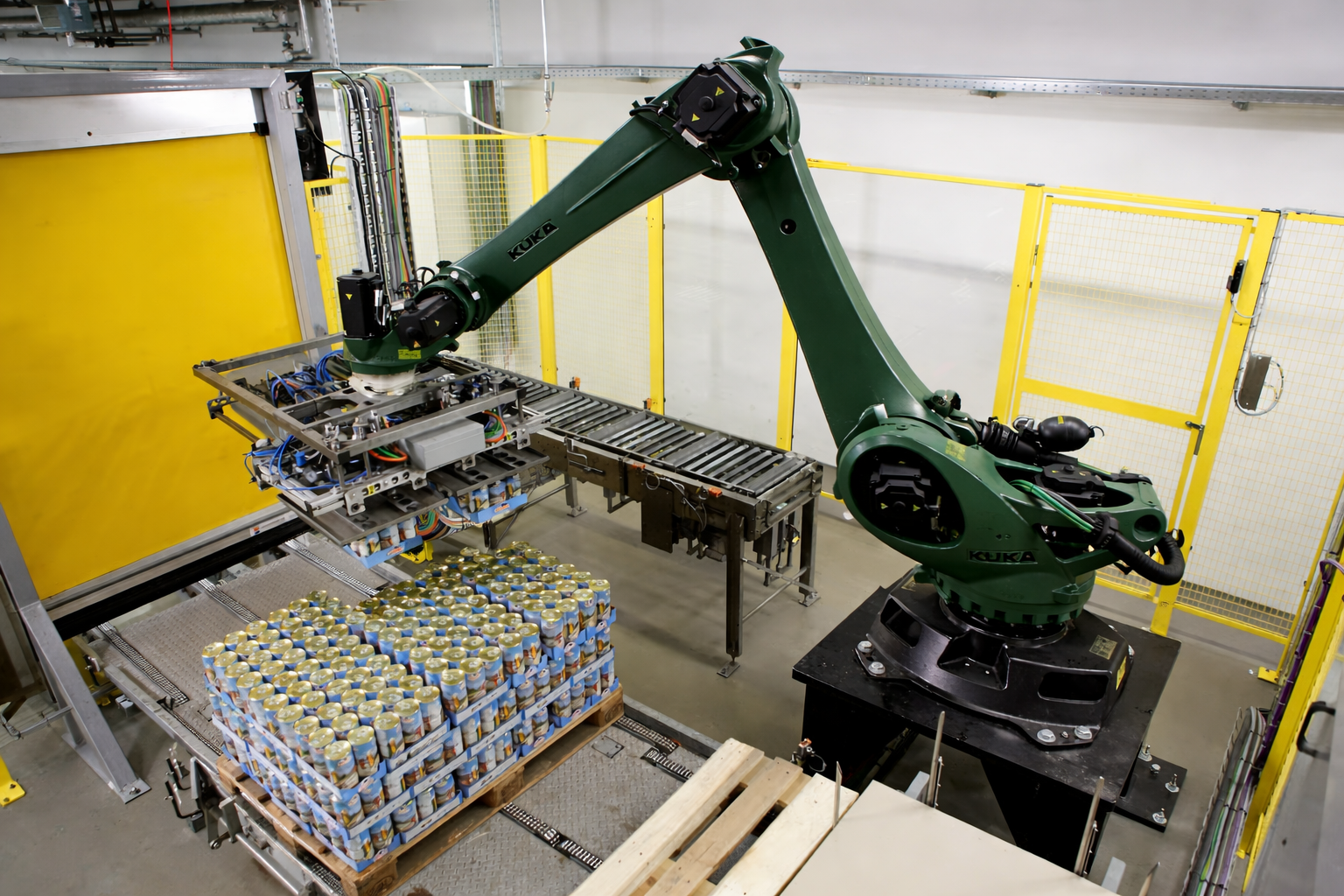 robot hand-palletizer