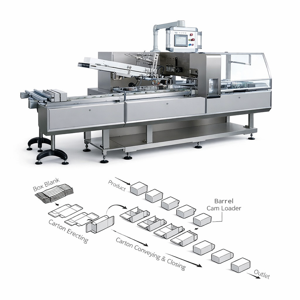 horizontal cartoning machine
