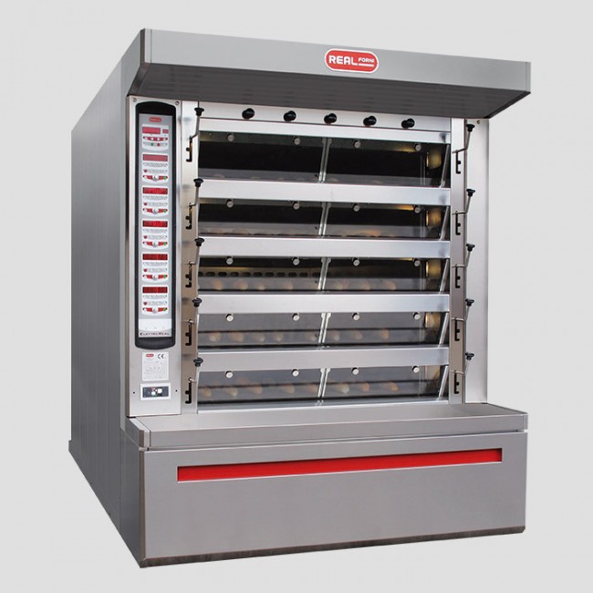 Electric deck oven