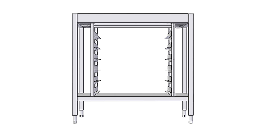 Trayholder slides for support